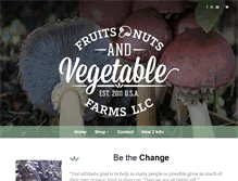 Tablet Screenshot of fruitsnutsandvegetables.com
